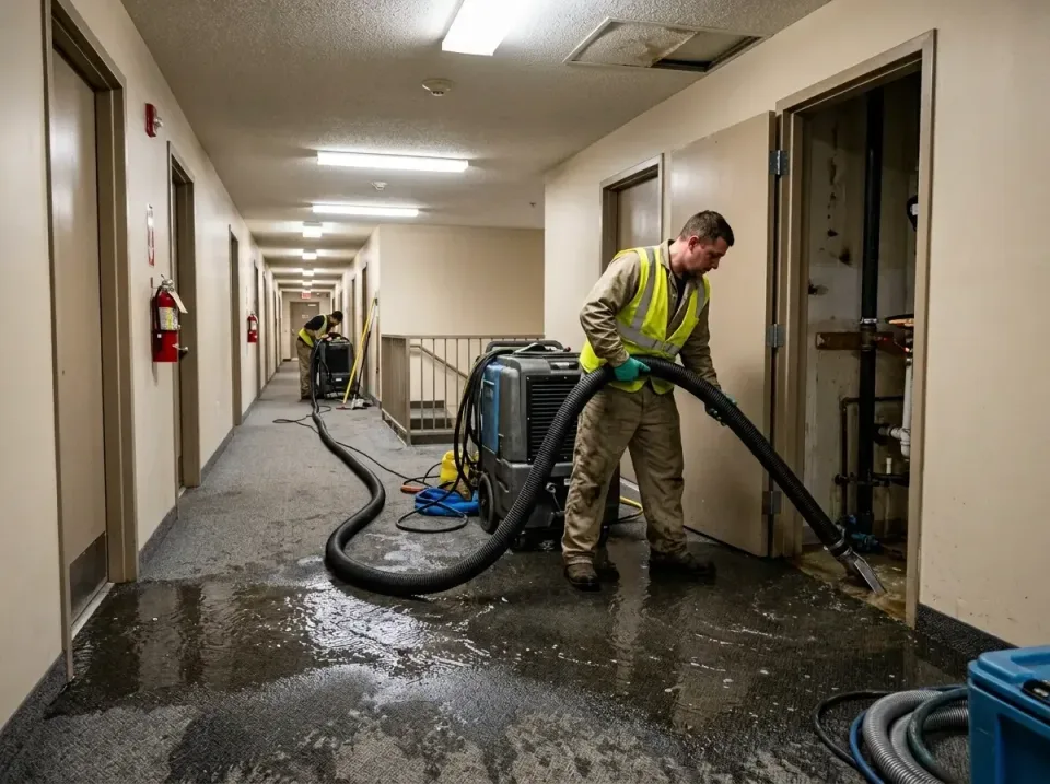 multi-unit-apartment-hallway-f-005 — frequently asked questions, Emergency Burst Pipe Water Extraction & Removal in Irwin, PA